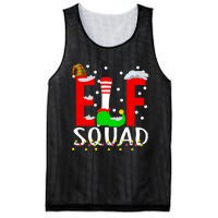 Elf Squad Christmas Matching Family Funny Xmas Squad Mesh Reversible Basketball Jersey Tank