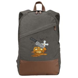 Executive Sous Chef Funny Halloween Party Gift Cotton Canvas Backpack