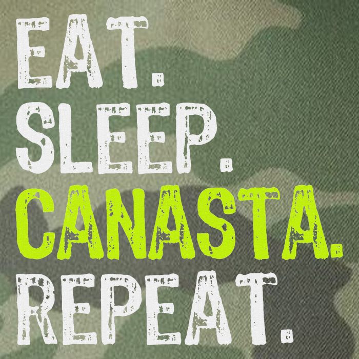 Eat Sleep Canasta Repeat Game Player Lover Funny Legacy Tie Dye Trucker Hat