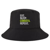 Eat Sleep Canasta Repeat Game Player Lover Funny Cool Comfort Performance Bucket Hat