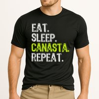 Eat Sleep Canasta Repeat Game Player Lover Funny Performance Shirt