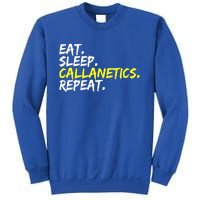 Eat Sleep Callanetics Repeat Gymnastik Gym Training Outfit Gift Sweatshirt