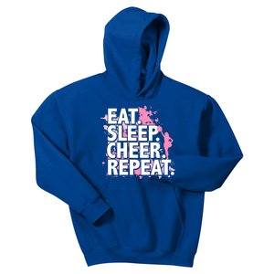 Eat Sleep Cheer Repeat Great Gift Kids Hoodie