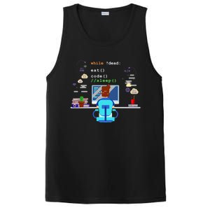 Eat Sleep Code Computer Science Programming Cute Gift PosiCharge Competitor Tank