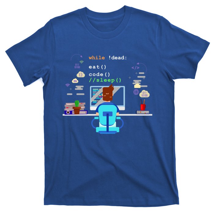 Eat Sleep Code Computer Science Programming Cute Gift T-Shirt