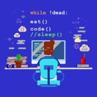 Eat Sleep Code Computer Science Programming Cute Gift Sustainable Knit Beanie