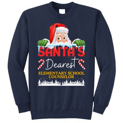 Elementary School Counselor Christmas Job Work Profession Sweatshirt