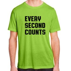 Every Second Counts Adult ChromaSoft Performance T-Shirt