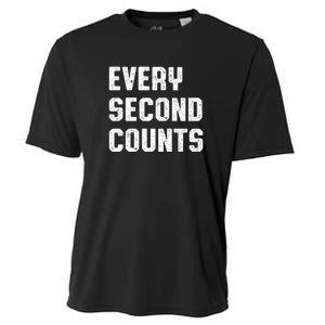 Every Second Counts Cooling Performance Crew T-Shirt