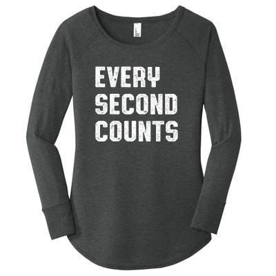 Every Second Counts Women's Perfect Tri Tunic Long Sleeve Shirt