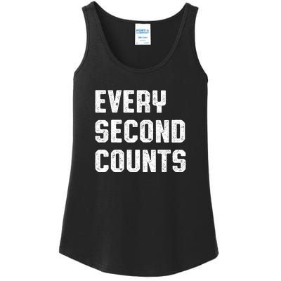 Every Second Counts Ladies Essential Tank