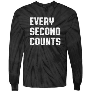 Every Second Counts Tie-Dye Long Sleeve Shirt