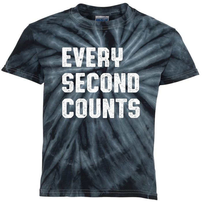 Every Second Counts Kids Tie-Dye T-Shirt