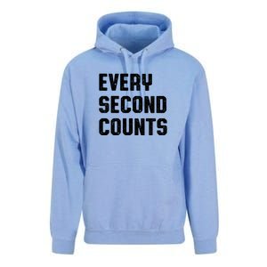 Every Second Counts Unisex Surf Hoodie