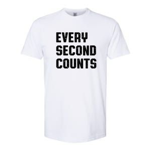 Every Second Counts Softstyle CVC T-Shirt