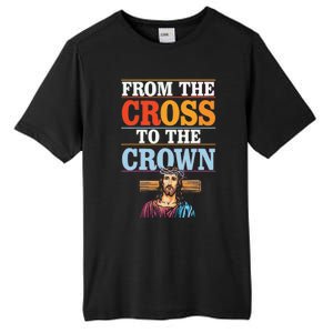 Easter Sunday Christian Believer Religious Jesus Christ Tall Fusion ChromaSoft Performance T-Shirt