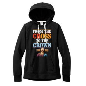 Easter Sunday Christian Believer Religious Jesus Christ Women's Fleece Hoodie