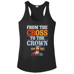 Easter Sunday Christian Believer Religious Jesus Christ Ladies PosiCharge Competitor Racerback Tank