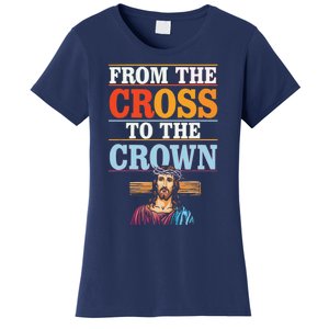 Easter Sunday Christian Believer Religious Jesus Christ Women's T-Shirt