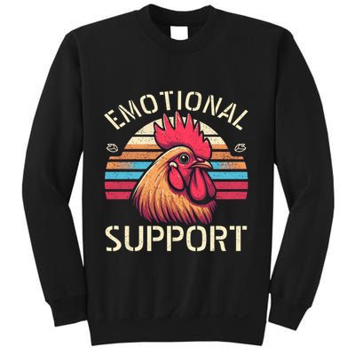 Emotional Support Chicken Cock Sweatshirt