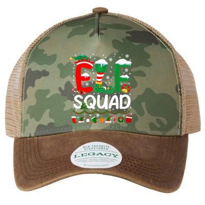 Elf Squad Christmas Family Matching Pajamas Funny Xmas Legacy Tie Dye Trucker Hat