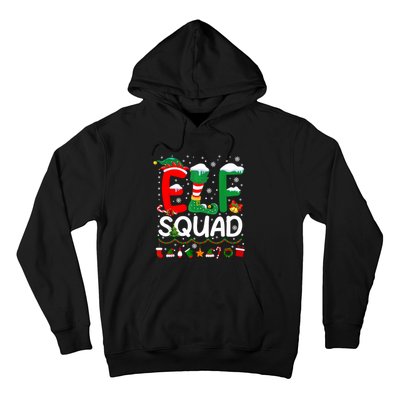 Elf Squad Christmas Family Matching Pajamas Funny Xmas Hoodie