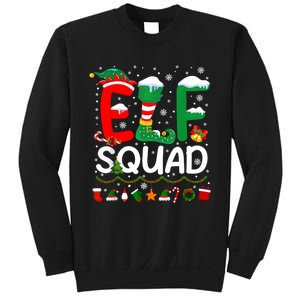 Elf Squad Christmas Family Matching Pajamas Funny Xmas Sweatshirt