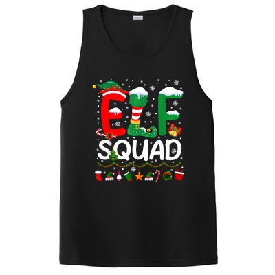 Elf Squad Christmas Family Matching Pajamas Funny Xmas PosiCharge Competitor Tank