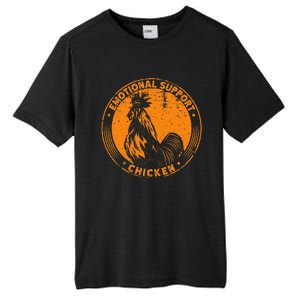 Emotional Support Chicken Cock  Tall Fusion ChromaSoft Performance T-Shirt