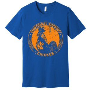 Emotional Support Chicken Cock  Premium T-Shirt