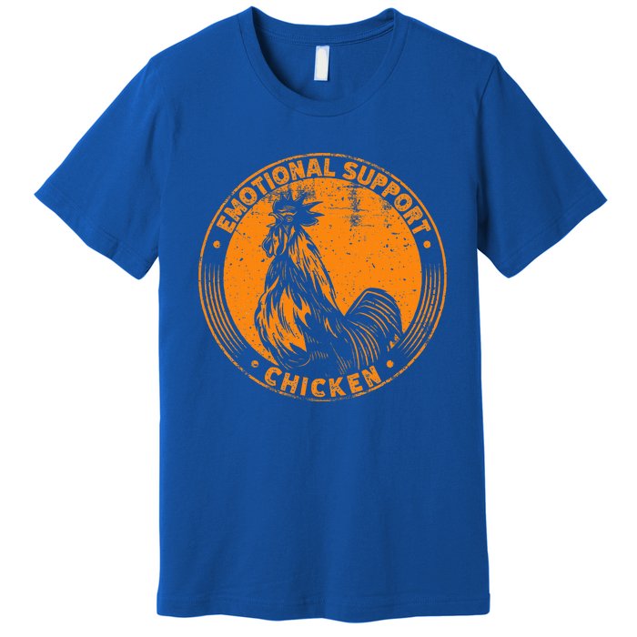 Emotional Support Chicken Cock  Premium T-Shirt