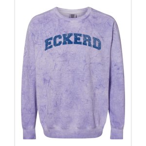 Eckerd Sports Classic Varsity College Style Colorblast Crewneck Sweatshirt