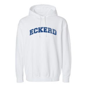 Eckerd Sports Classic Varsity College Style Garment-Dyed Fleece Hoodie