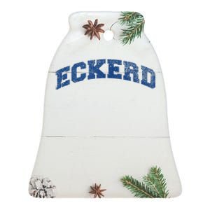 Eckerd Sports Classic Varsity College Style Ceramic Bell Ornament