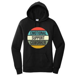 Emotional Support Coworker Women's Pullover Hoodie