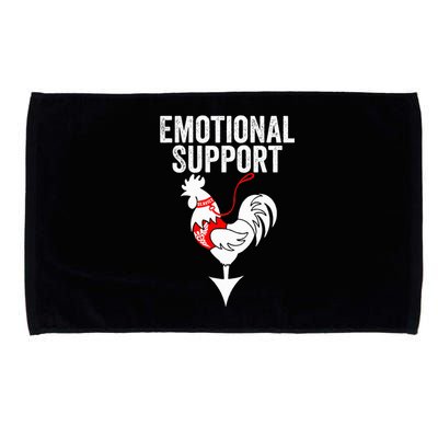 Emotional Support Chicken Emotional Support Cock Microfiber Hand Towel