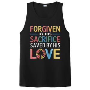 Easter Sunday Christian Believer Religious Jesus Christ PosiCharge Competitor Tank