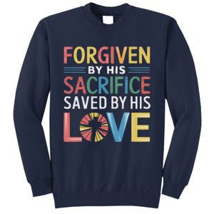 Easter Sunday Christian Believer Religious Jesus Christ Tall Sweatshirt