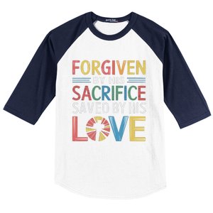 Easter Sunday Christian Believer Religious Jesus Christ Baseball Sleeve Shirt