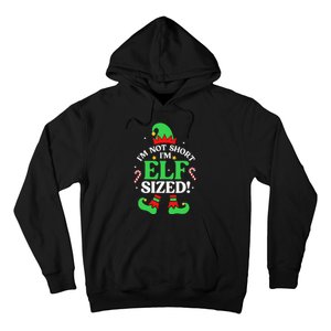 Elf Sized Christmas Pajama Xmas Holiday Festive Sleepwear Hoodie