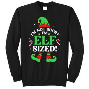 Elf Sized Christmas Pajama Xmas Holiday Festive Sleepwear Sweatshirt