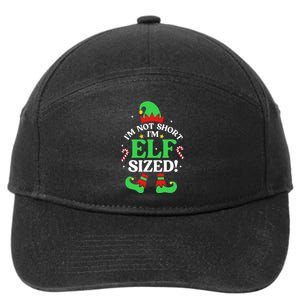 Elf Sized Christmas Pajama Xmas Holiday Festive Sleepwear 7-Panel Snapback Hat