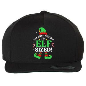 Elf Sized Christmas Pajama Xmas Holiday Festive Sleepwear Wool Snapback Cap