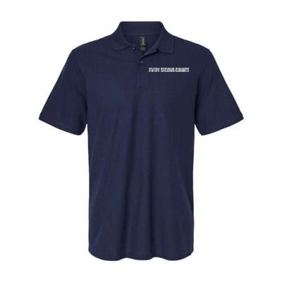 Every Second Counts Softstyle Adult Sport Polo