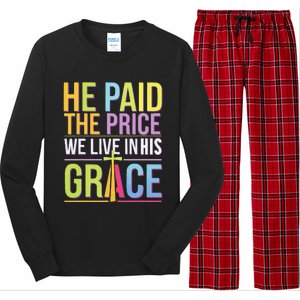 Easter Sunday Christian Believer Religious Jesus Christ Long Sleeve Pajama Set