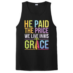 Easter Sunday Christian Believer Religious Jesus Christ PosiCharge Competitor Tank