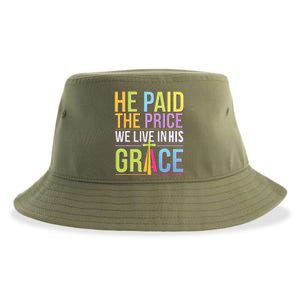 Easter Sunday Christian Believer Religious Jesus Christ Sustainable Bucket Hat