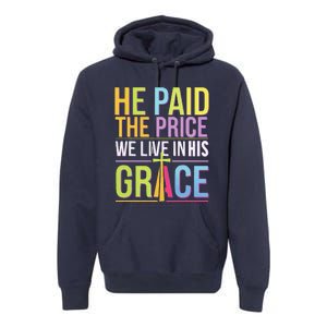 Easter Sunday Christian Believer Religious Jesus Christ Premium Hoodie