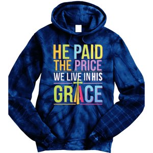 Easter Sunday Christian Believer Religious Jesus Christ Tie Dye Hoodie