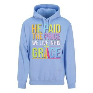 Easter Sunday Christian Believer Religious Jesus Christ Unisex Surf Hoodie